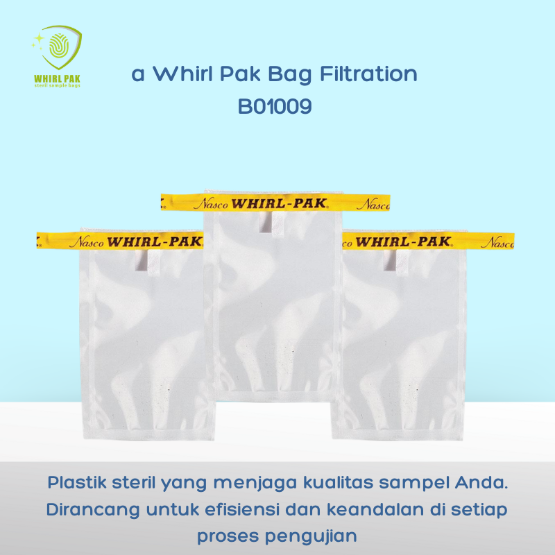 a Whirl Pak Bag Filtration B01009
